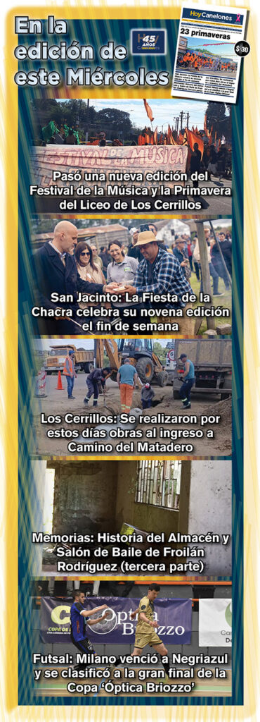 Noticias Hoy Canelones